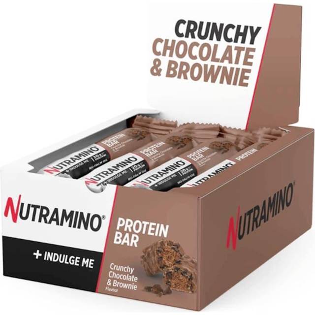 Nutramino Proteinbar Crunchy Chocolate Brownie 12x55g