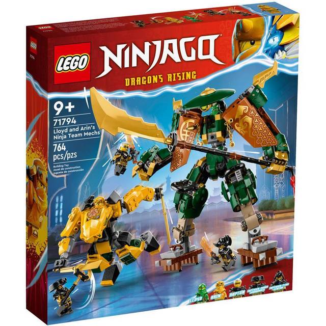 LEGO NINJAGO Lloyd and Arin's Ninja Team Mechs Set 71794