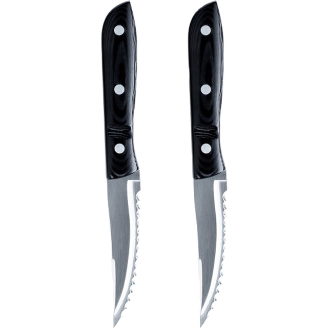 Gense - Old Farmer Steakkniv XL - Micarta - Knivar - Bent Severin