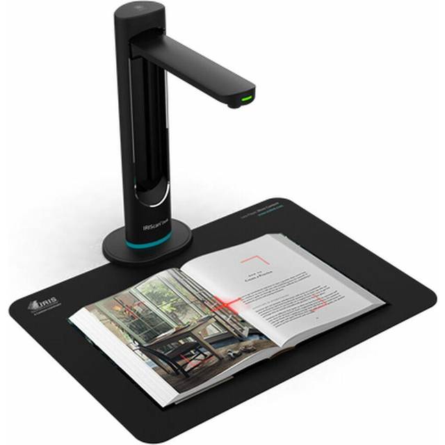 IRIScan Desk 6 Business CMOS Sensor USB Overhead Scanner Black