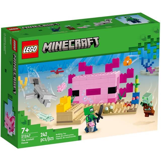 LEGO Minecraft 21247 Axolotlhuset