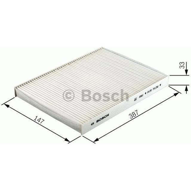 Kupéfilter Bosch - VW - Passat. Audi - A4, 80, S4, Coupe, S2, Rs4, 90, Quattro, Rs2. Jeep - Wrangler