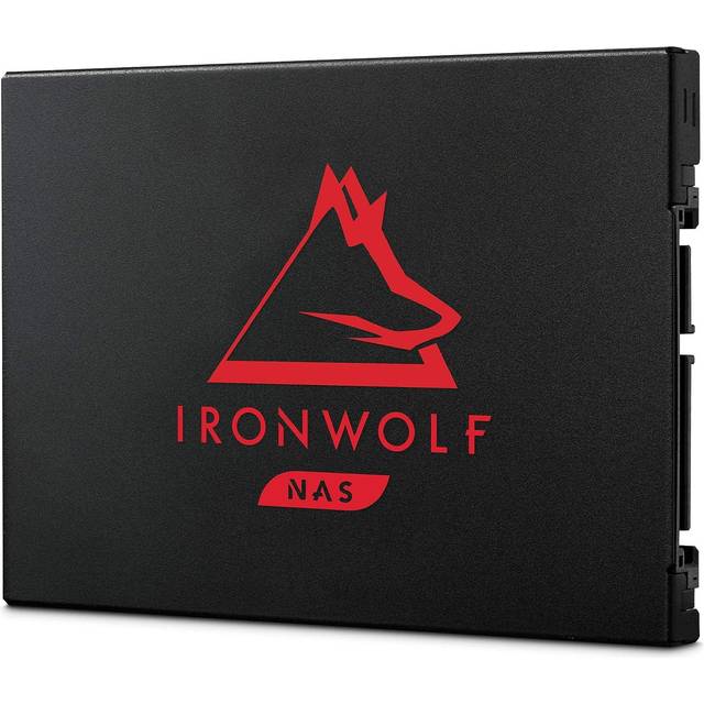 Seagate IronWolf 125 SSD, 4 TB, Intern SSD, NAS, SATA, 6 GB/s, 2,5", upp till 560 MB/s, 3 års Rescue Services (ZA4000NM1A002)