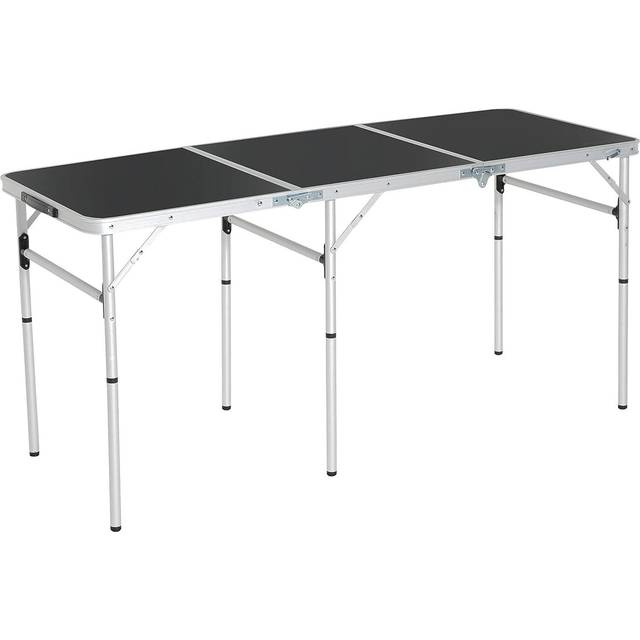 Triple Table, Black - One Size