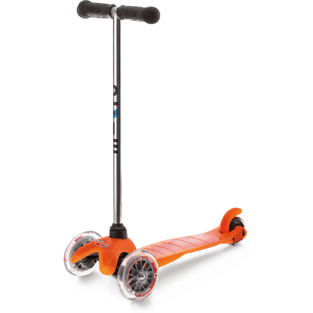 Micro Mini orange sparkcykel med tre hjul - 2-5 år