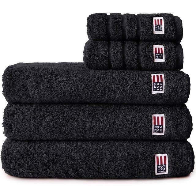 Lexington Icons Original handduk 30x30 cm Black
