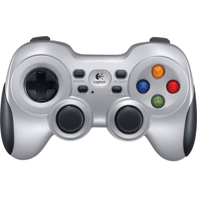 Logitech G F710 940-000142 Trådlös Gamepad, Svart, Silver