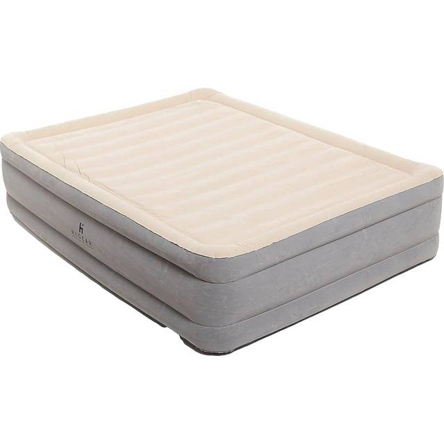 Hi Rise Foam King Size Air Bed, Beige - One Size