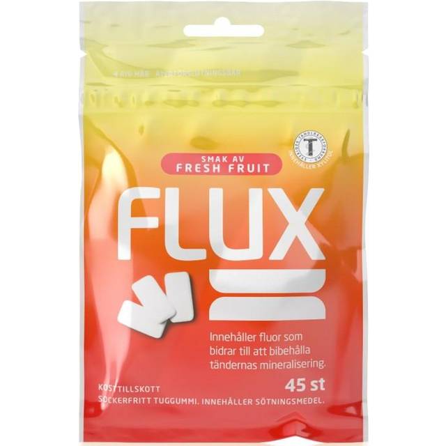 Flux Tuggummi Fresh Fruit, påse 45 st