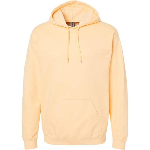 Gildan Unisex Vuxen Softstyle Fleece Midweight Hoodie XXL gul