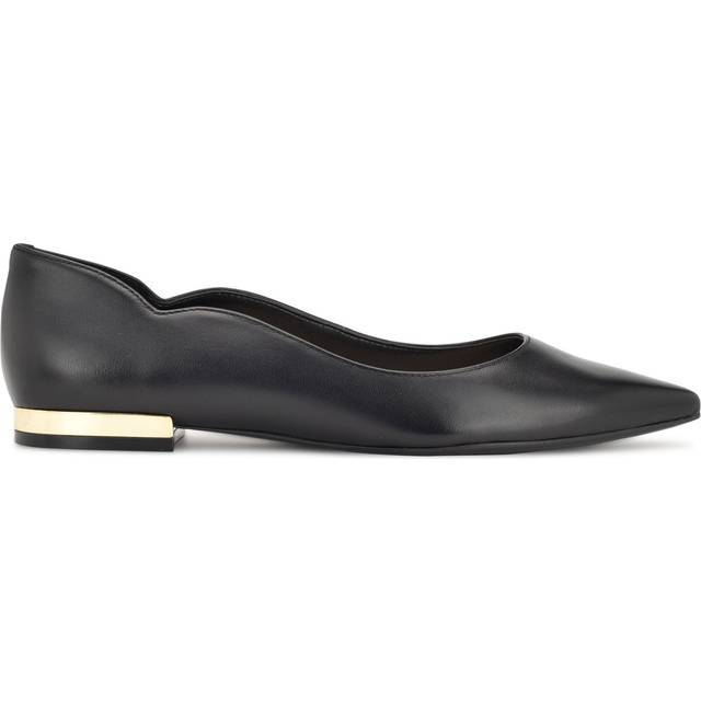 Nine West Women's LOVLADY Ballet Flat  Black 001  8