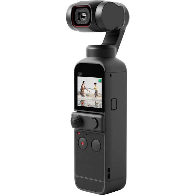 DJI Pocket 2 Gimbal with Mini Action Camera in Black