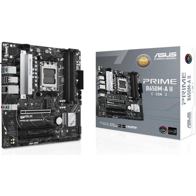 ASUS Prime B650M-A II-CSM (Socket AM5/B650/DDR5/S-ATA 6 GB/s/Micro ATX)