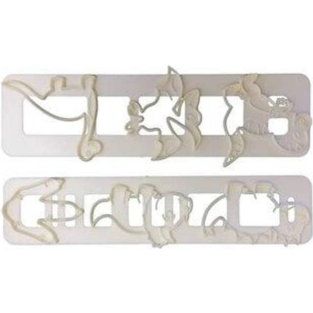 Cute Dinosaur Cutter Set - Beige