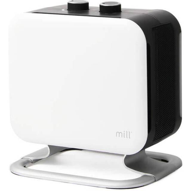Mill Compact fläktugn 1800W med fot (vit)