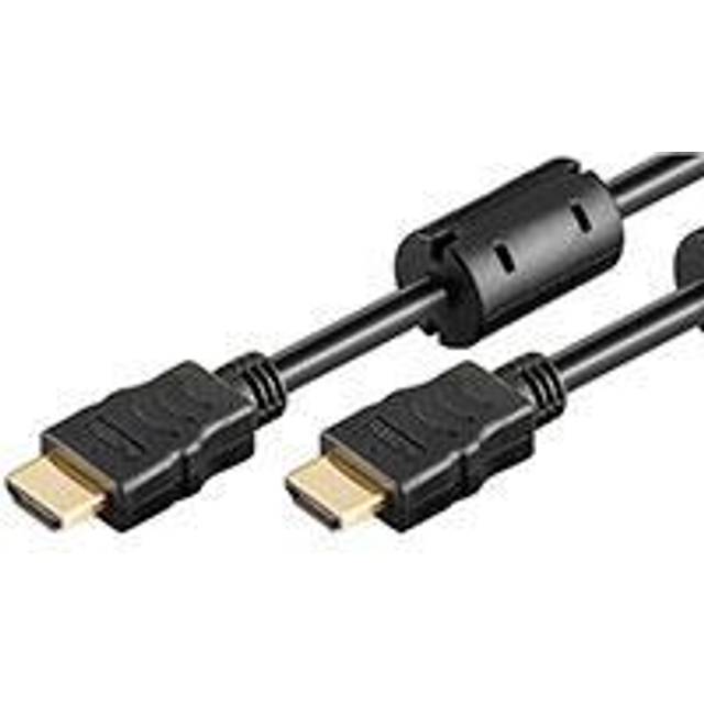 61305 - HDMI cable high speed 15m, black