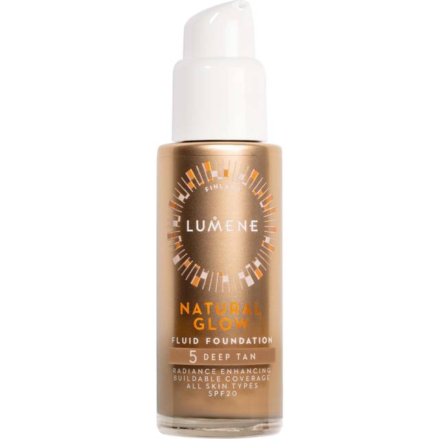 Lumene Natural glow fluid foundation spf20 5 deep tan 30 ml