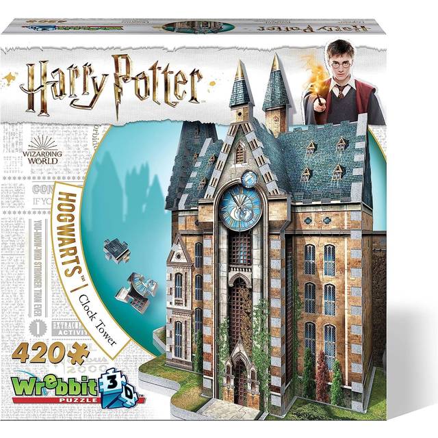 Harry Potter Collection - Hogwarts - Clock Tower 3D Puzzle: 420 Pcs