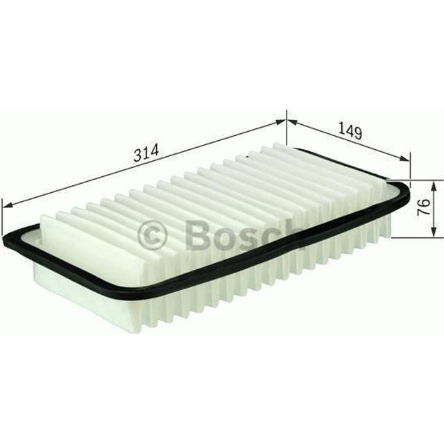 Air Filter Fits Toyota Yaris Nlp90 1.4d 05 To 08 1nd-tv Bosch 178010n020 Quality