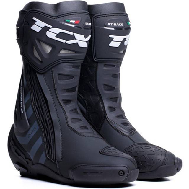 TCX RT-Race 2023 Motorcycle Boots, black, Size 48 for Men