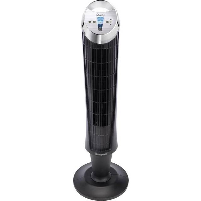 Honeywell QuietSet Tower Fan (5 Speed Settings, Oscillating 75Â°, Timer Function, Remote Control) HY254