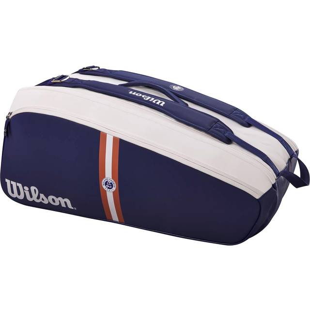 Wilson Super Tour Roland Garros 15 Bag Navy/White/Clay
