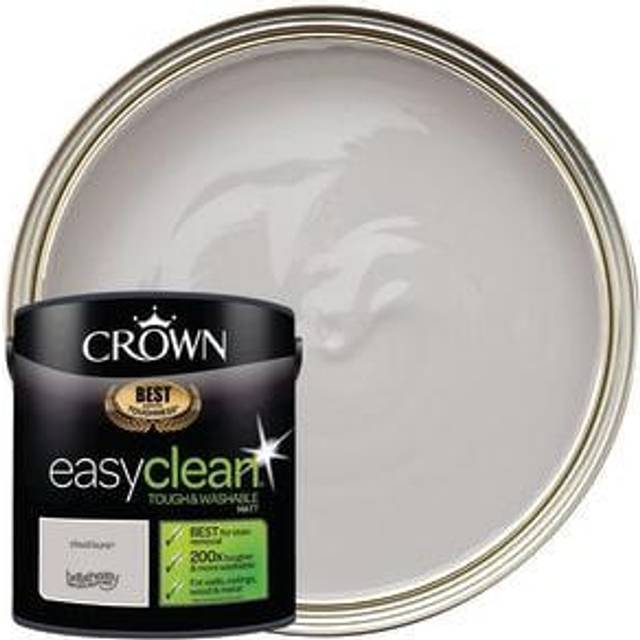 Crown Easyclean Matt Emulsion Paint - Cloud Burst - 2.5L