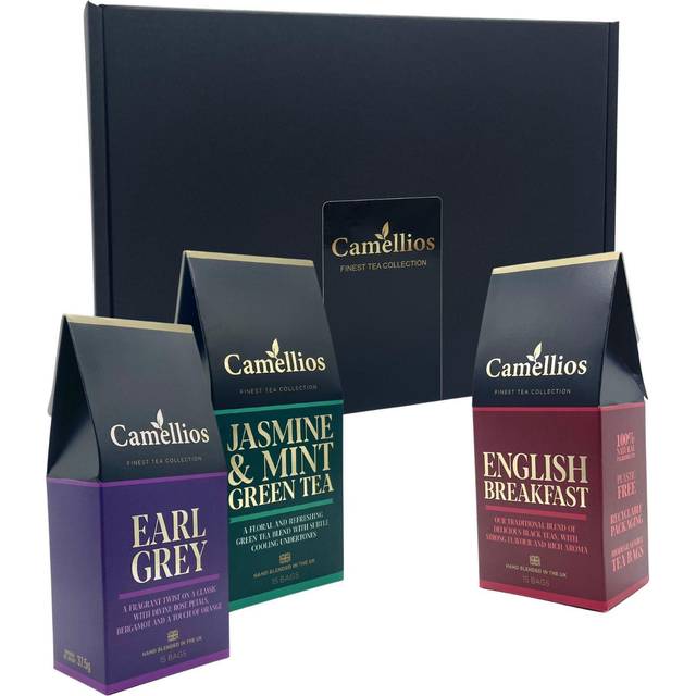 Camellios Tea Gift Box - 3 Classic Tea Blends
