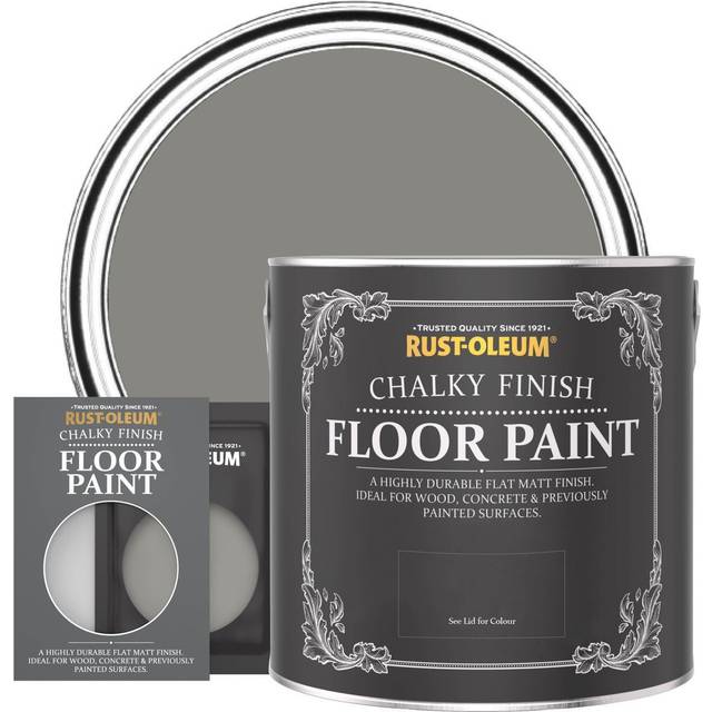 Chalky Floor Paint - Art School - Grey