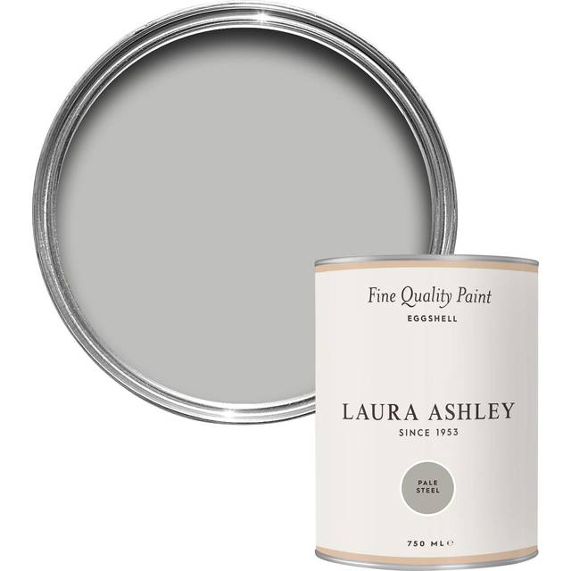 Laura Ashley Eggshell Emulsion Paint, Pale Greys, 750ml