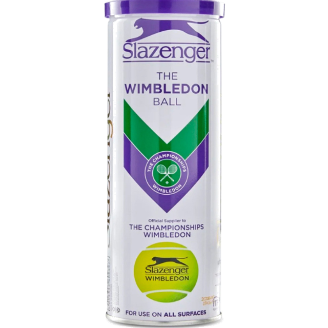 Slazenger Wimbledon tennis - 3 bolde