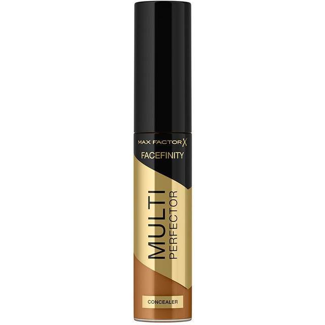 Max Factor Facefinity Multi-Perfector Concealer, All In One, Conceal Imperfections, Instant Brightening, naturlig finish, lätt, vegan, anpassningsbart skydd – 9N, 11 ml