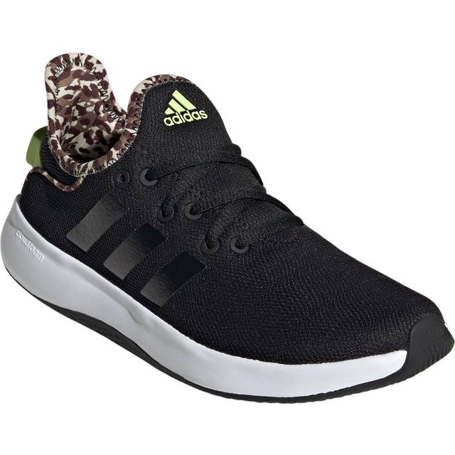 Adidas Cloudfoam Pure Shoes Core W Core Black Core Black Pulse Lime Price