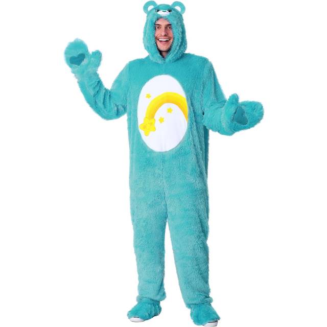 Care Bears Wish Bear Costume for Adults - Green&#47;White (S)