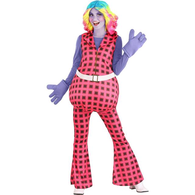 Trolls Lady Glitter Sparkles Women's Costume - Black&#47;Pink&#47;Purple (S)