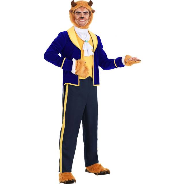 Beauty and the Beast Men's Beast Costume | Disney Costumes - Yellow&#47;Blue (MT)