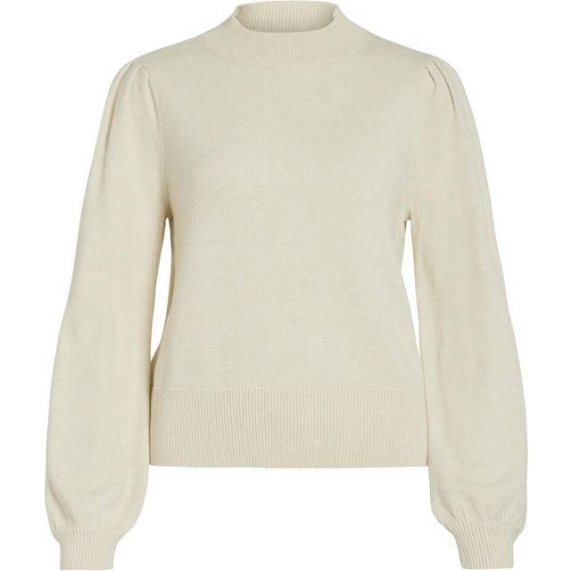 VIRIL Turtle-NK ballong L/S TOP – NOOS, Björk/detalj: melerad, XXL