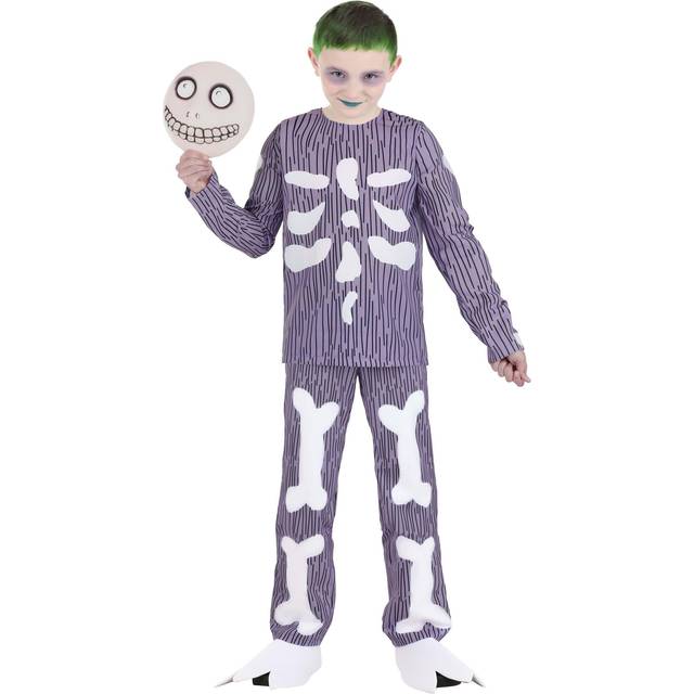 Nightmare Before Christmas Barrel Costume for Kids - Black&#47;Purple&#47;White (M)