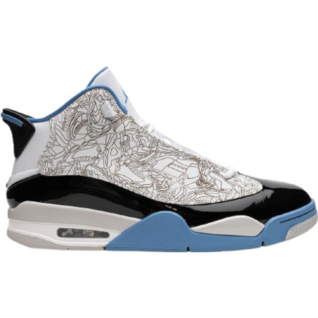 Nike Air Jordan Dub Zero Shoes White Black Blue Light Grey Price