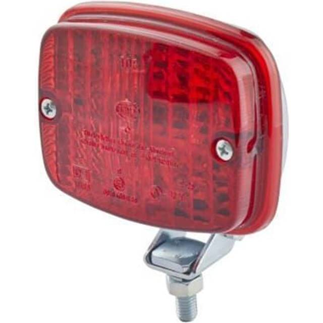 Hella Rear Fog Lamp Chrome Backed + Mountings All Vw Classic Models 111999222a