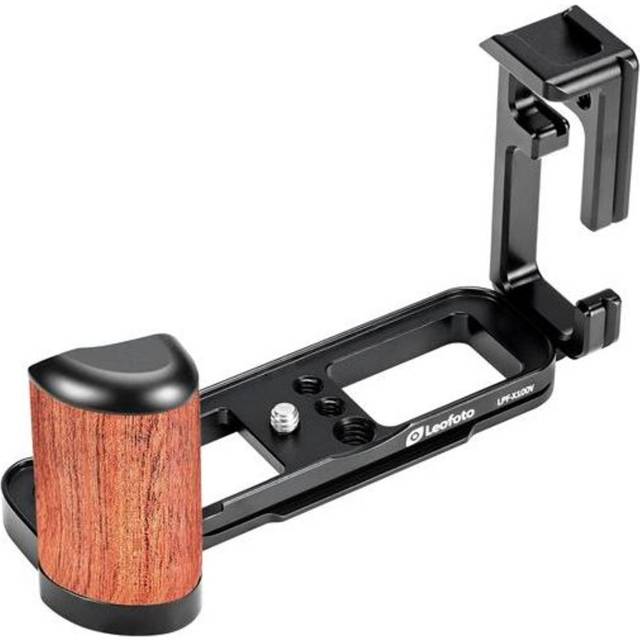 Leofoto LPF-X100V L-plate with handle for Fuji X100V