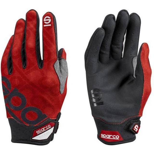 Sparco Meca-3 Mechanics Gloves - Red Size L, Red
