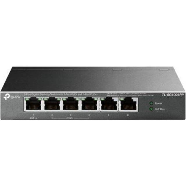 tp-link 6-Port Gigabit Desktop Switch with 4-Port PoE