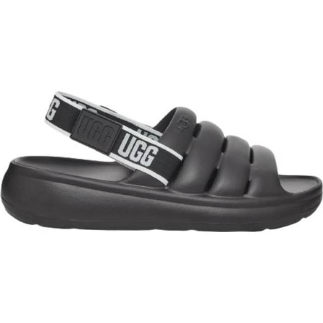 UGG Sport Yeah Slide 'Black White' 1132150-BLK - Black/White - 10