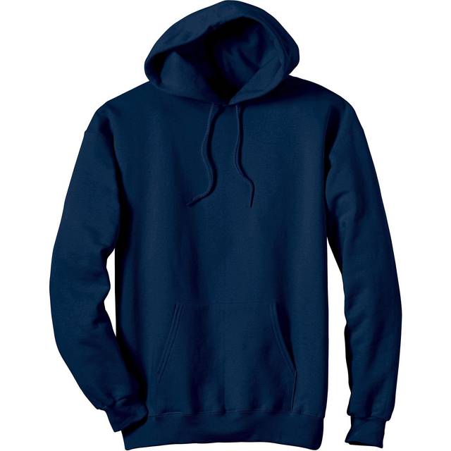 Hanes mens Ultimate Cotton Heavyweight Pullover Hoodie athletic sweatshirts  Navy  Large US