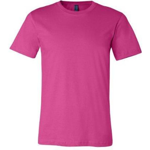 Bella+Canvas Unisex Jersey Crew Neck T-Shirt Berry XS - berry