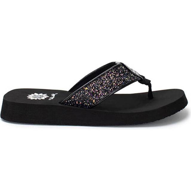 Yellow Box Women's Feliks Sandal  Black  8.5 M US