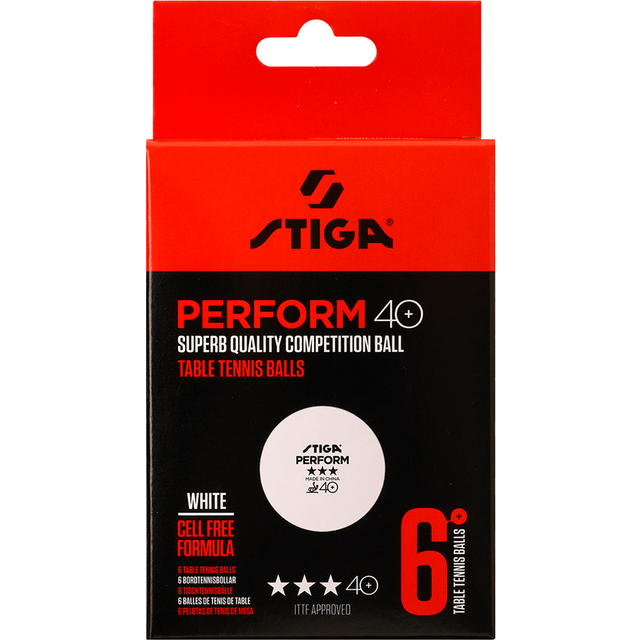 STIGA Sports Perform 40+ 6-pack