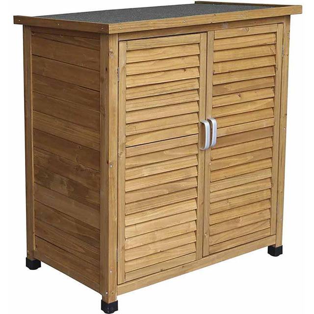 Airwave Small Garden Storage Unit - Brown, Brown