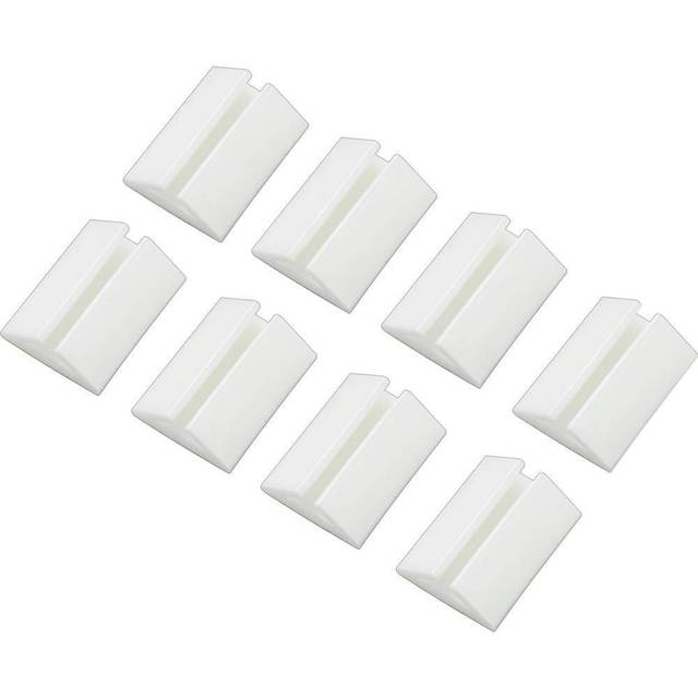 TRU COMPONENTS Kabelhållare självhäftande 1571994 Bunt Ø-område 2.50 till 3.50 mm Vit 8 st